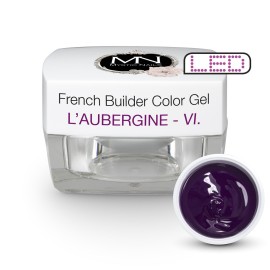 Gel UV De Constructie Colorat - Nr. 6 - L'Aubergine - 15 gr