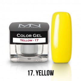 Gel UV Colorat Clasic - nr - 17 - Yellow - 4 gr
