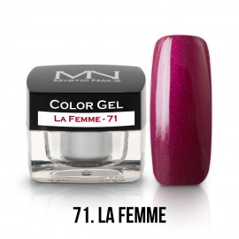 Gel UV Colorat Clasic - nr - 71 - La Femme - 4 gr