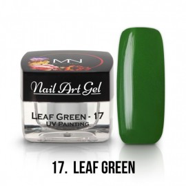 Gel UV - Nail Art - Painting - 17 - Leaf Green - 4 gr