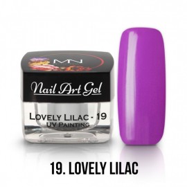 Gel UV - Nail Art Painting nr. 19 - Lovely Lilac - 4 gr