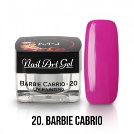 Gel UV - Nail Art Painting nr. 20 - Barbie Cabrio - 4 gr