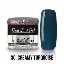 Gel UV - Nail Art Painting  30 - Turquoise - 4g