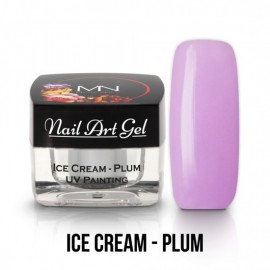 Gel UV - Nail Art Painting - Ice Cream - Plum - 4 gr