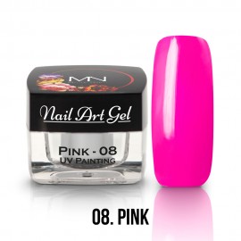Gel UV - Nail Art Painting nr. 08 - Pink - 4 gr
