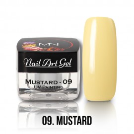 Gel UV - Nail Art Painting nr. 09 - Mustard - 4 gr