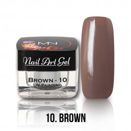 Gel UV - Nail Art Painting nr. 10 - Brown - 4 gr