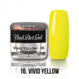 Gel UV - Nail Art Painting nr. 16 - Vivid Yellow - 4 gr
