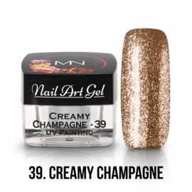 UV Nail Art Gel - 39 - Creamy Champagne - 4g