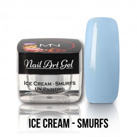 Gel UV - Nail Art Painting - Ice Cream - Smurfs - 4 gr