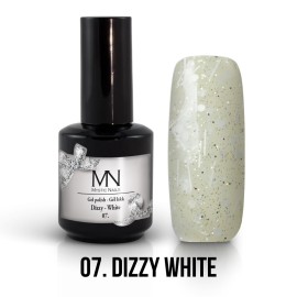 Gel Lac - Mystic Nails Dizzy no.07. - Dizzy White 12 ml