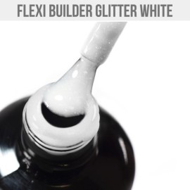 Gel Lac Flexy Builder Glitter White 12 ml