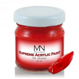 Supreme Acrylic Paint - no.04 - Rosso - 40 ml