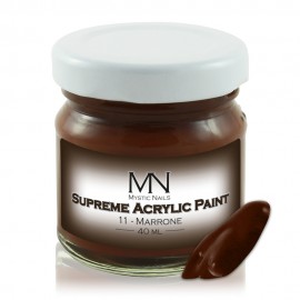 Supreme Acrylic Paint - no.11 - Marrone - 40 ml