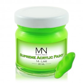 Supreme Acrylic Paint - no.14 - Lime - 40 ml