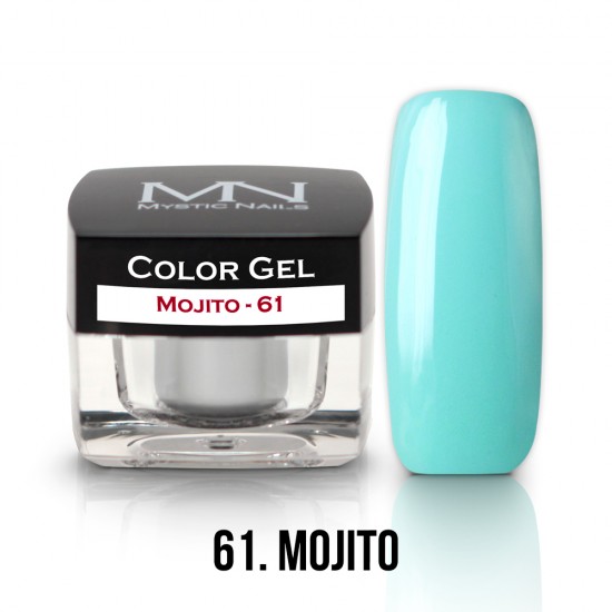 Gel UV Colorat Clasic - nr - 61 - Mojito- 4 gr