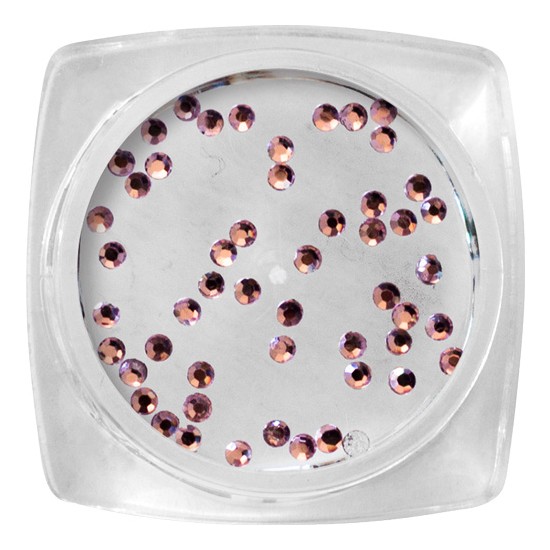 Pietricele Cristal pentru Unghii - Light Rose SS3 - 50buc
